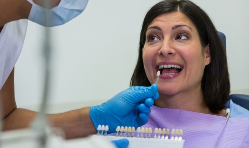 dental crown in grand central dentistry conroe